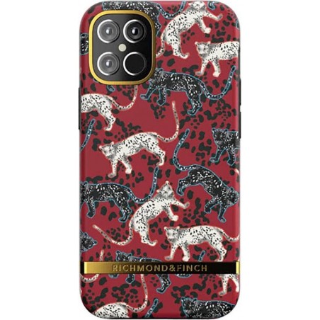 Richmond & Finch - iPhone 12 mini Hoesje - Freedom Series Red Leopard