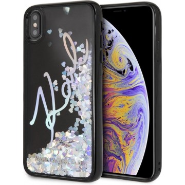 Karl Lagerfeld backcover voor Apple iPhone Xs Max- Transparent