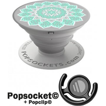 Popsocket ™ Combo Peace Tiffany - Popsocket + Popclip