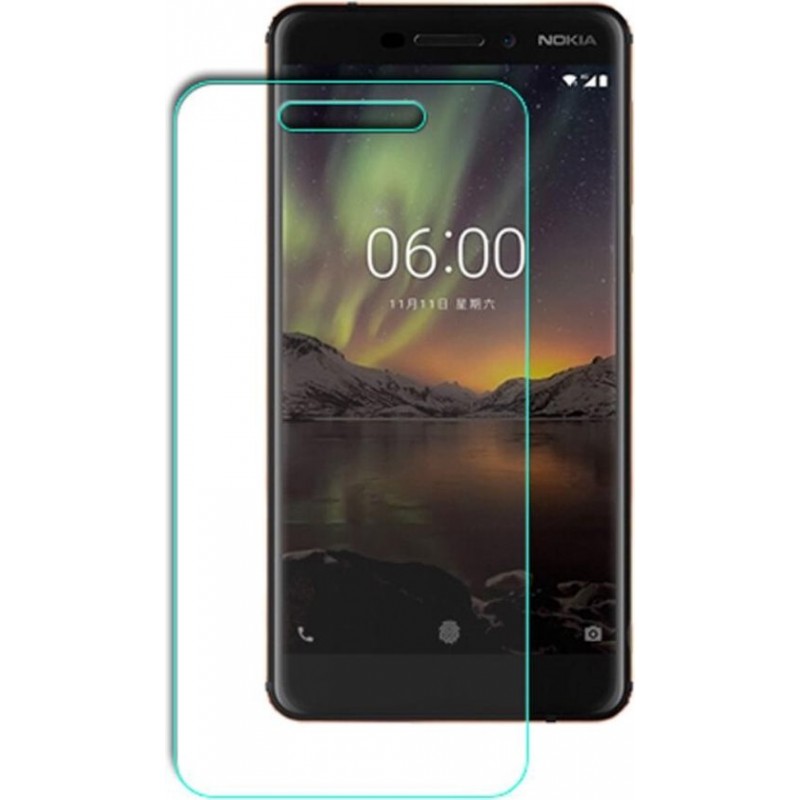 Nokia (2018) Tempered Glass Screen Protector - TelefoonaccessoiresScreenprotectors - 35%