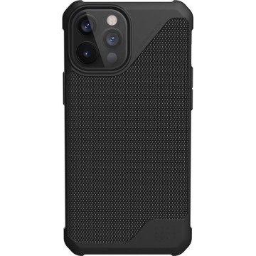 UAG Metropolis LT Backcover iPhone 12 Pro Max hoesje - Kevlar Black