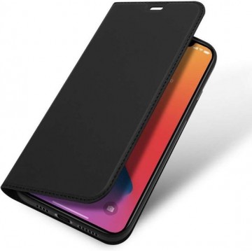 Apple iPhone 12 Pro Max Wallet Case Slimline | DUX DUCIS | Zwart