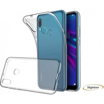 Huawei Y6 2019 back cover transparant - Transparant - Back cover - Huawei Y6 2019
