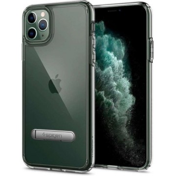Hoesje Apple iPhone 11 Pro - Spigen Ultra Hybrid Case S - Transparant/Doorzichtig