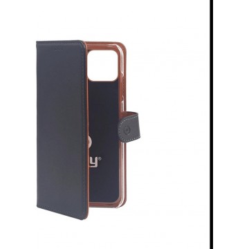 Celly - iPhone 11 - Wally Bookcase Black - Openklap Hoesje iPhone 11 - iPhone Case Black