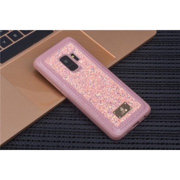 UNIQ Accessory Galaxy S9 Hard Case Backcover glitter - Roze (G960)