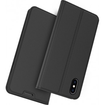 Wallet flip case iPhone X / Xs met Privacy Glas