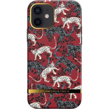 Richmond & Finch - iPhone 12 Hoesje - Freedom Series Red Leopard
