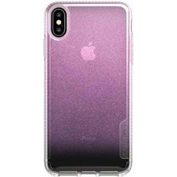 Tech21 Pure Shimmer backcover voor iPhone Xs Max - roze