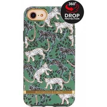 Richmond & Finch - iPhone 6 Hoesje - Freedom Series Green Leopard