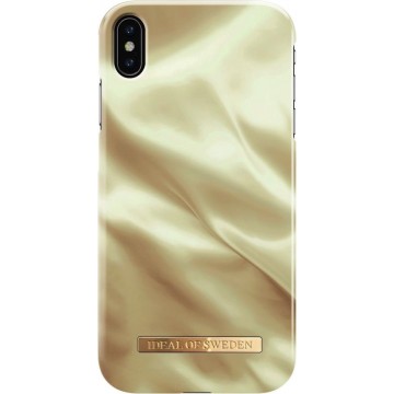 iDeal of Sweden Fashion Apple iPhone XS Max Hoesje Honey Satin