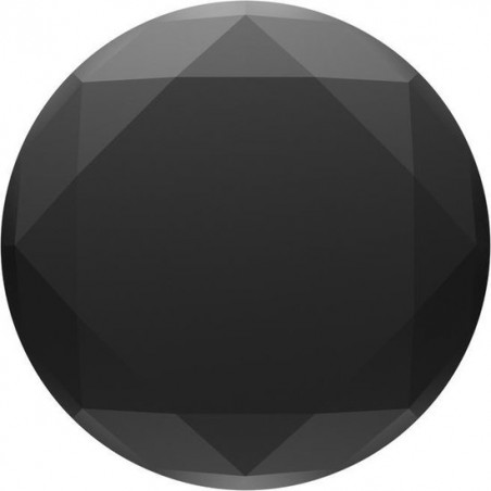 Popsockets-PopTop Metallic Black Diamond voor Popsockets Base
