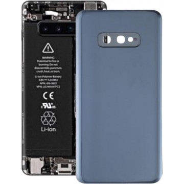 Batterij achterkant met cameralens voor Galaxy S10e (zwart)