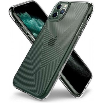 Spigen Apple iPhone 11 Pro Max Ciel by Cyrill Basic Pattern Hoesje - Transparant