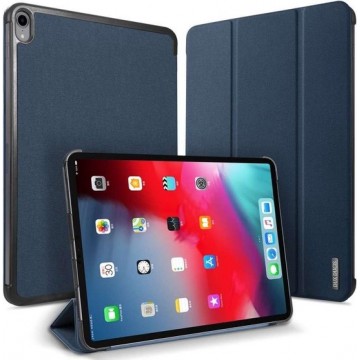 DUX DUCIS - Apple iPad Pro 12.9 (2018) Cloth Texture Smart Tri-Fold Case - Blauw