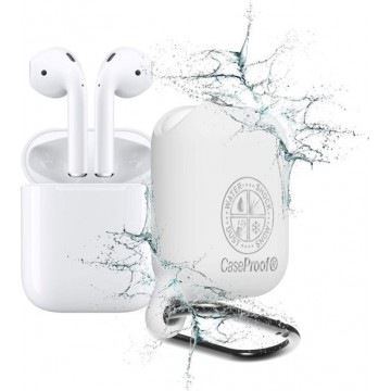 CaseProof waterproof case for AirPods White