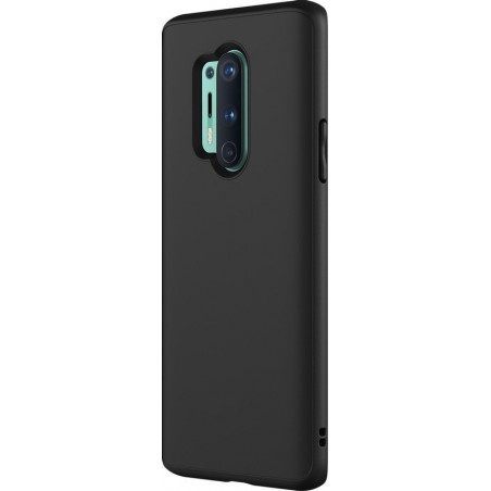 RhinoShield SolidSuit Backcover OnePlus 8 Pro hoesje - Classic Black