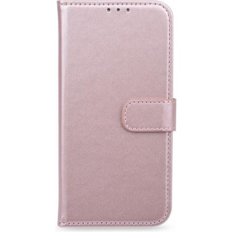 Samsung Galaxy J6 2019 Pasjeshouder Roze Booktype hoesje - Magneetsluiting (J600F)