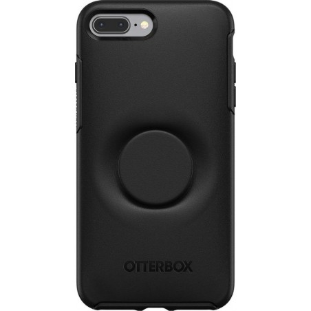 Otter + Pop Symmetry Case voor Apple iPhone 7 Plus / 8 Plus  - Zwart