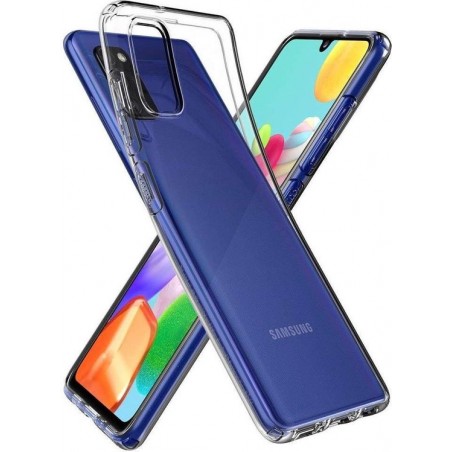 Spigen Liquid Crystal Samsung Galaxy A41 Hoesje - Transparant
