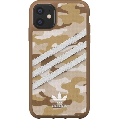 Adidas Originals Samba Backcover iPhone 11 hoesje - Camo Goud
