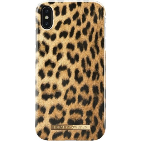 iDeal of Sweden Fashion Back Case Wild Leopard voor iPhone Xs Max