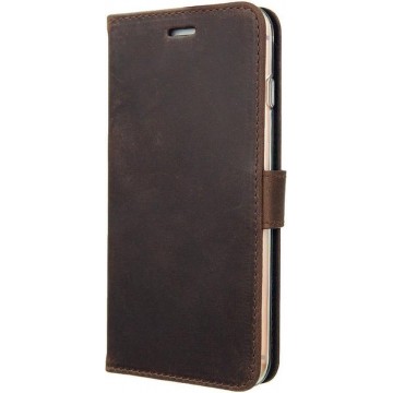 Valenta - iPhone 7 Plus Hoesje - Booklet Classic Luxe Leer Vintage Brown