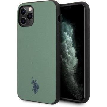 U.S. Polo Wrapped Backcover Hoesje iPhone 11 Pro - Groen