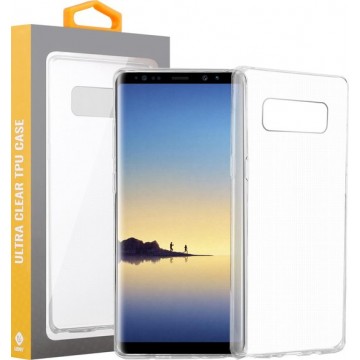 Samsung Note 8 Transparant Silliconen TPU Hoesje Cover Case