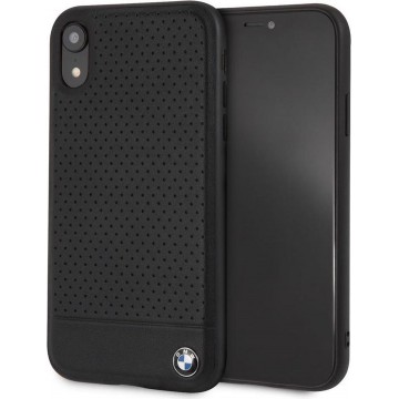 iPhone XR hoesje - BMW - Zwart - Leer