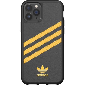 adidas OR Moulded Case PU SS20 for iPhone 11 Pro black/collegiate gold