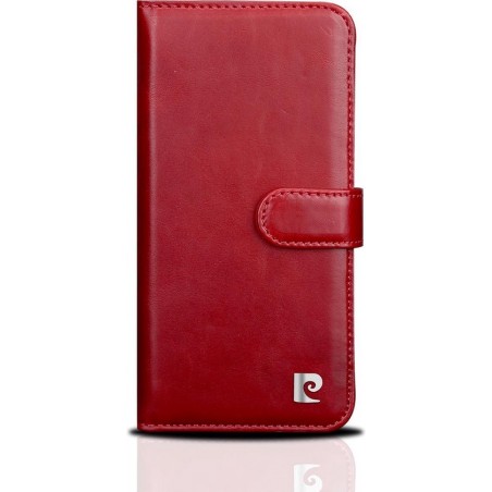 Samsung Galaxy S8 hoesje - Pierre Cardin - Rood - Leer