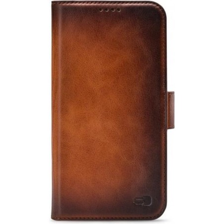 Senza Desire Leather Wallet Apple iPhone 11 Pro Burned Cognac