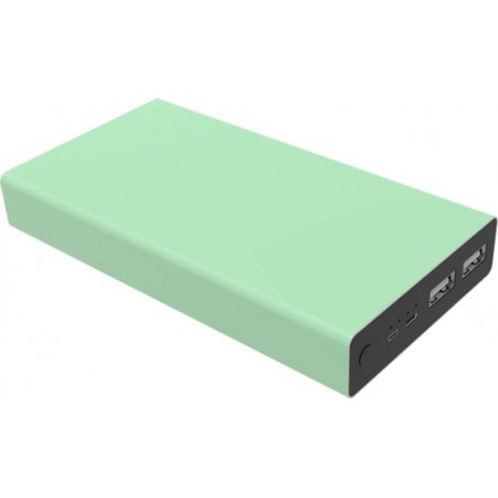 Powerit-Now Powerbank 20000 mAh, Iphone Groen