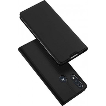Motorola Moto E6s 2020 Wallet Case Slimline | DUX DUCIS | Zwart