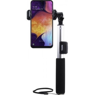 Remax - Samsung Galaxy A50 Selfie Stick Bluetooth Zilver