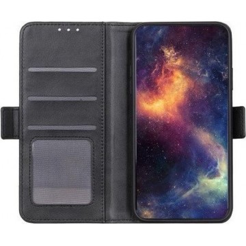 Casecentive Magnetische Leren Wallet case Galaxy S20 Ultra zwart