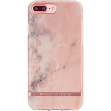Richmond & Finch Pink Marble - Rose Gold details for iPhone 6+/6s+/7+/8+ rose