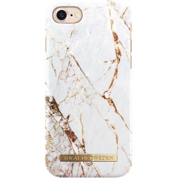 iDeal of Sweden - iPhone SE (2020) Hoesje - Fashion Back Case Carrara Gold