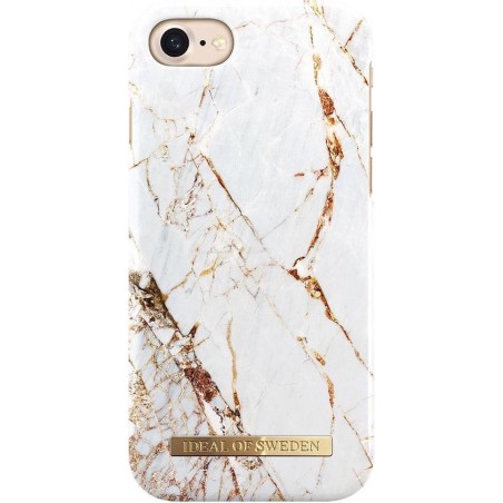 iDeal of Sweden - iPhone SE (2020) Hoesje - Fashion Back Case Carrara Gold