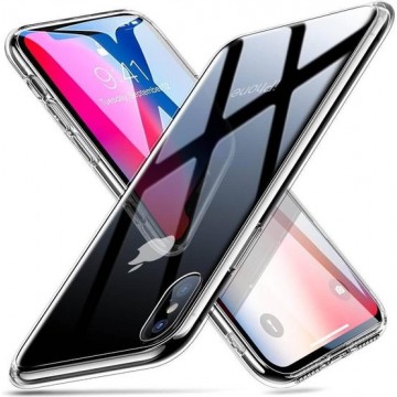ESR iPhone 7 Plus hoes met transparante glazen achterkant