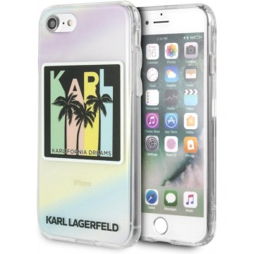 Karl Lagerfeld Backcover hoesje Print - Karlifornia Dreams - iPhone 7-8 - Siliconen