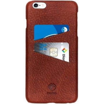 iMoshion Leather Backcover iPhone 6(s) Plus hoesje - Bruin
