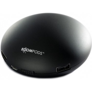 Boompods Maxpod Powerbank Draagbare Oplader 5200mAh Zwart