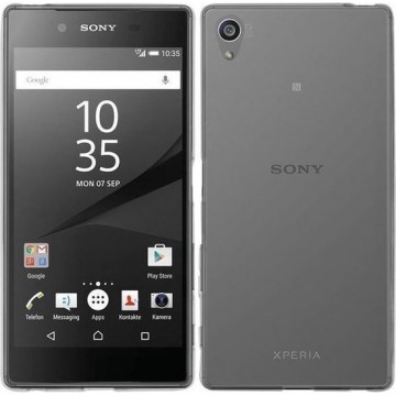 EmpX.nl Sony Xperia Z5 Compact TPU Transparant Siliconen Back cover