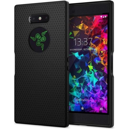 Spigen Liquid Air Case Razer Phone 2 - Zwart S04CS25532