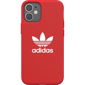 Adidas Originals Adicolor Backcover iPhone 12 Mini hoesje - Rood