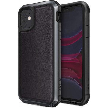 Raptic Lux Apple iPhone 11 hoesje leather zwart