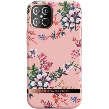Richmond & Finch - iPhone 12 mini Hoesje - Freedom Series Pink Blooms