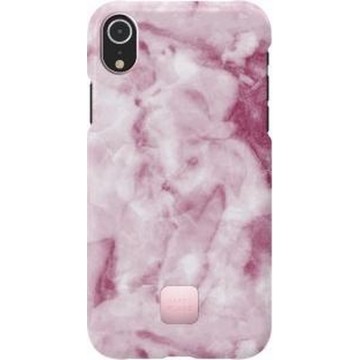 Happy Plugs iPhone XR case Pink Marble